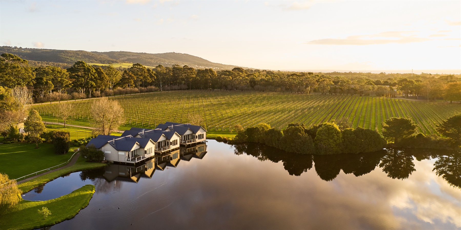 lakeside villas crittenden estate, mornington peninsula, accommodation